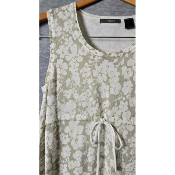 Liz Claiborne Womens Sweater Set Floral Cream & Beige Two-Piece Set Size Medium - Picture 8 of 11